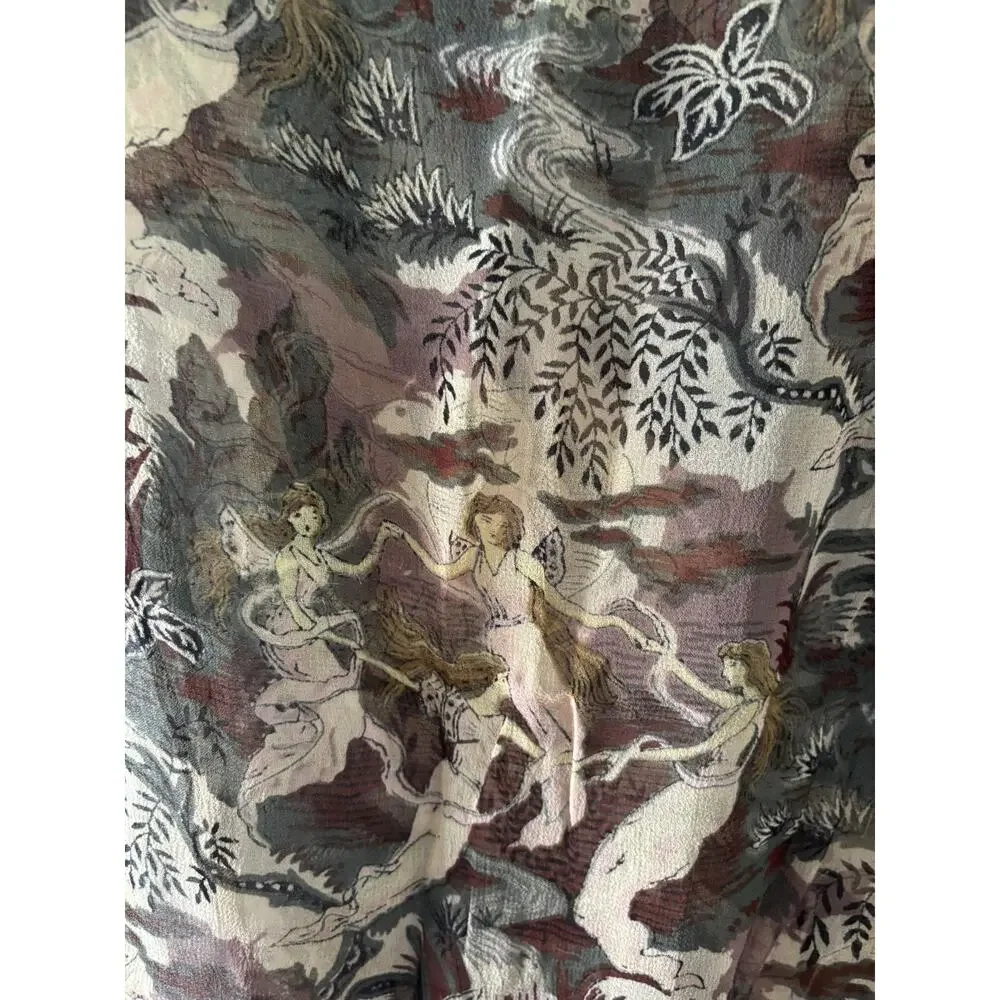 All That Glitters ATG San Francisco Scarf whimsical woods Fairy Sheer Rayon
